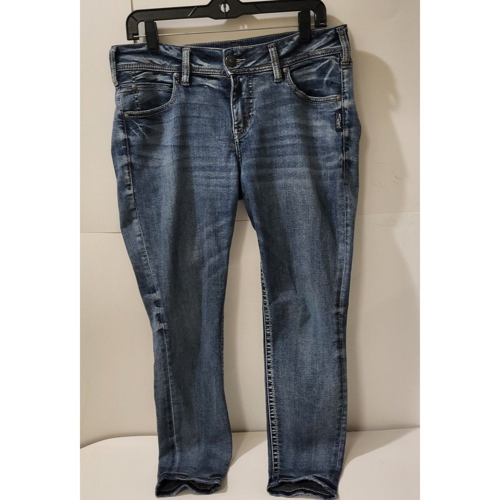 Silver Jeans Women's, Elyse Ankle Skinny Size W30/27L